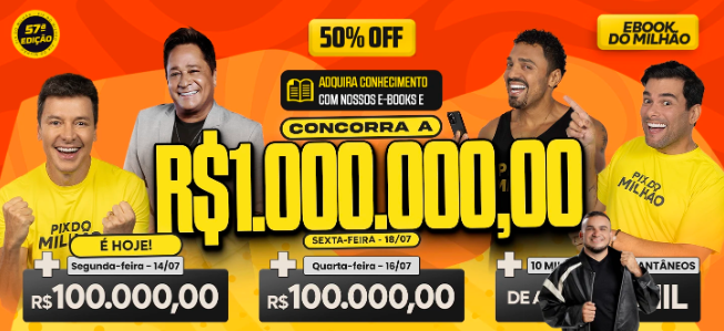 PIX DO MILHÃO – EDIÇÃO 105